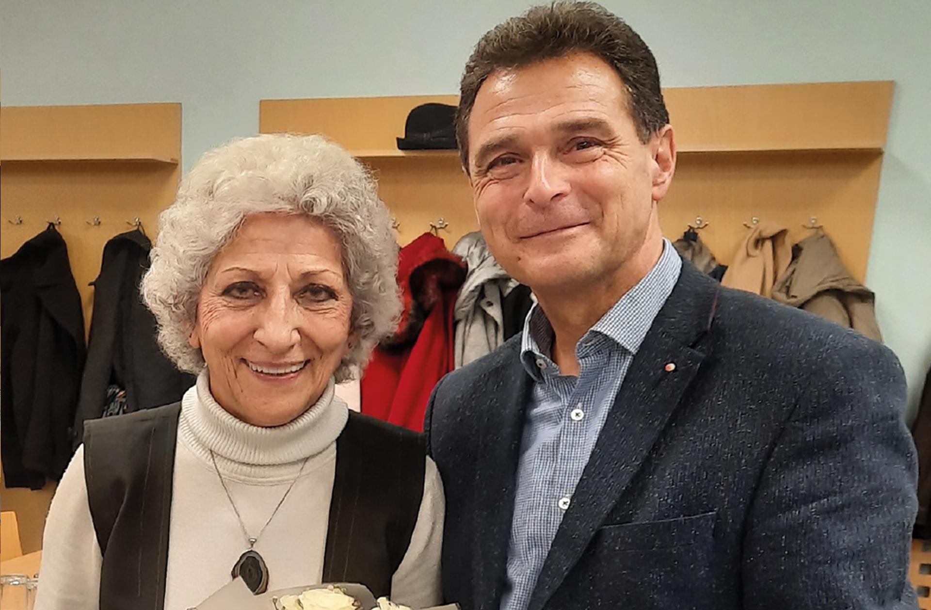 Ocenění obdržela MUDr. Parvine Gricová