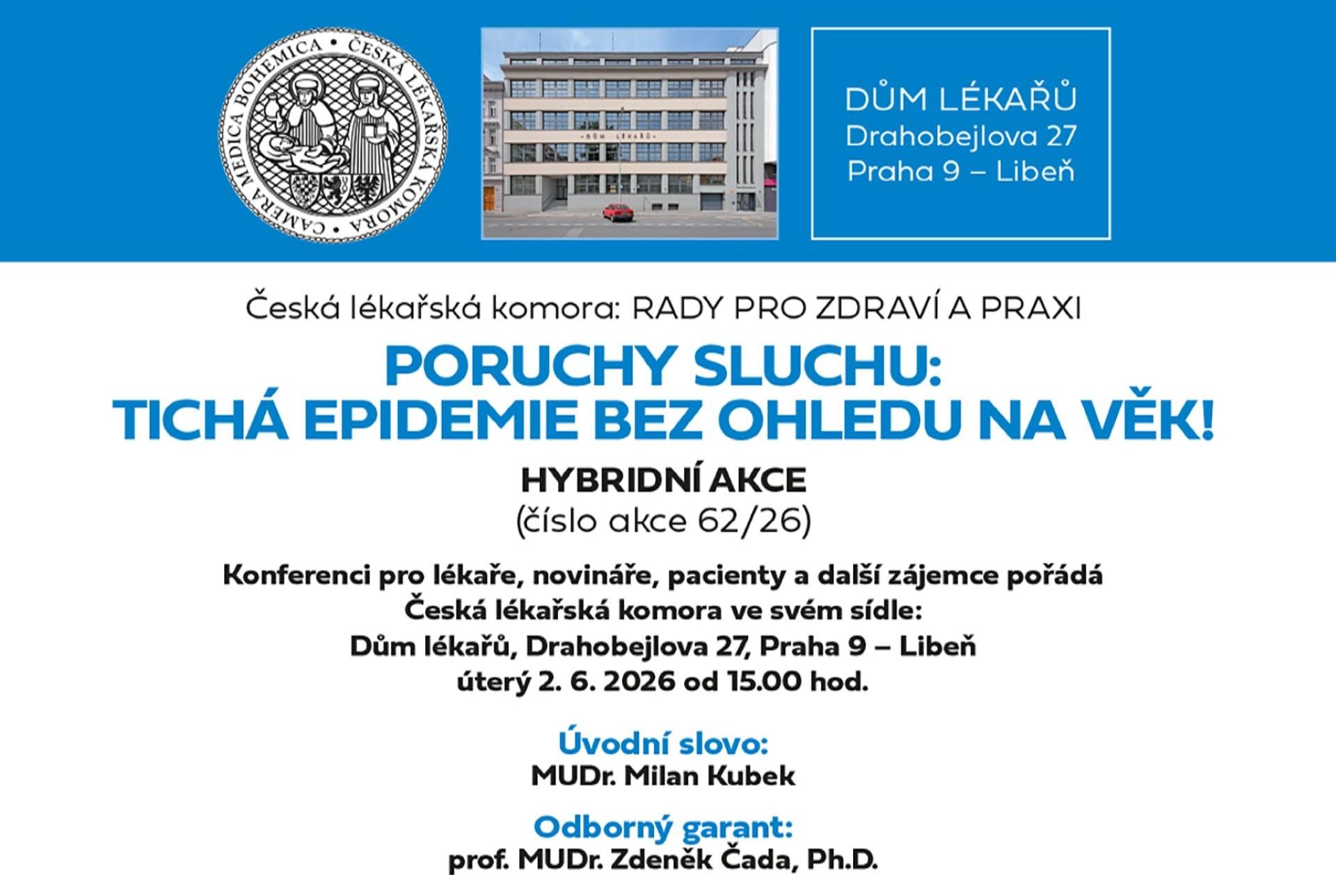 Česká lékařská komora: RADY PRO ZDRAVÍ A PRAXI