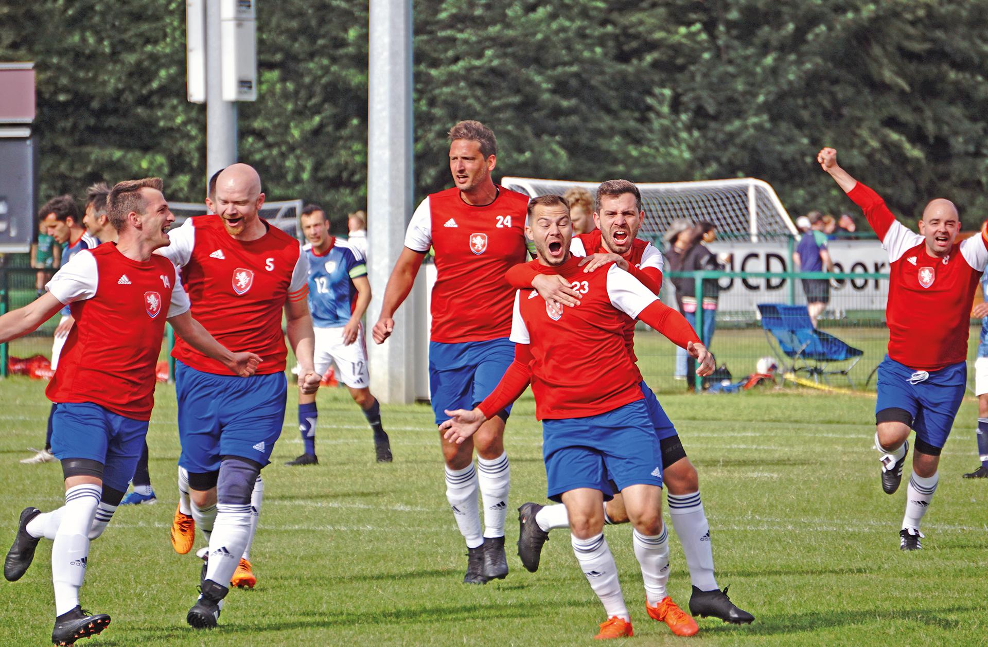 Páté místo na fotbalovém MS lékařů