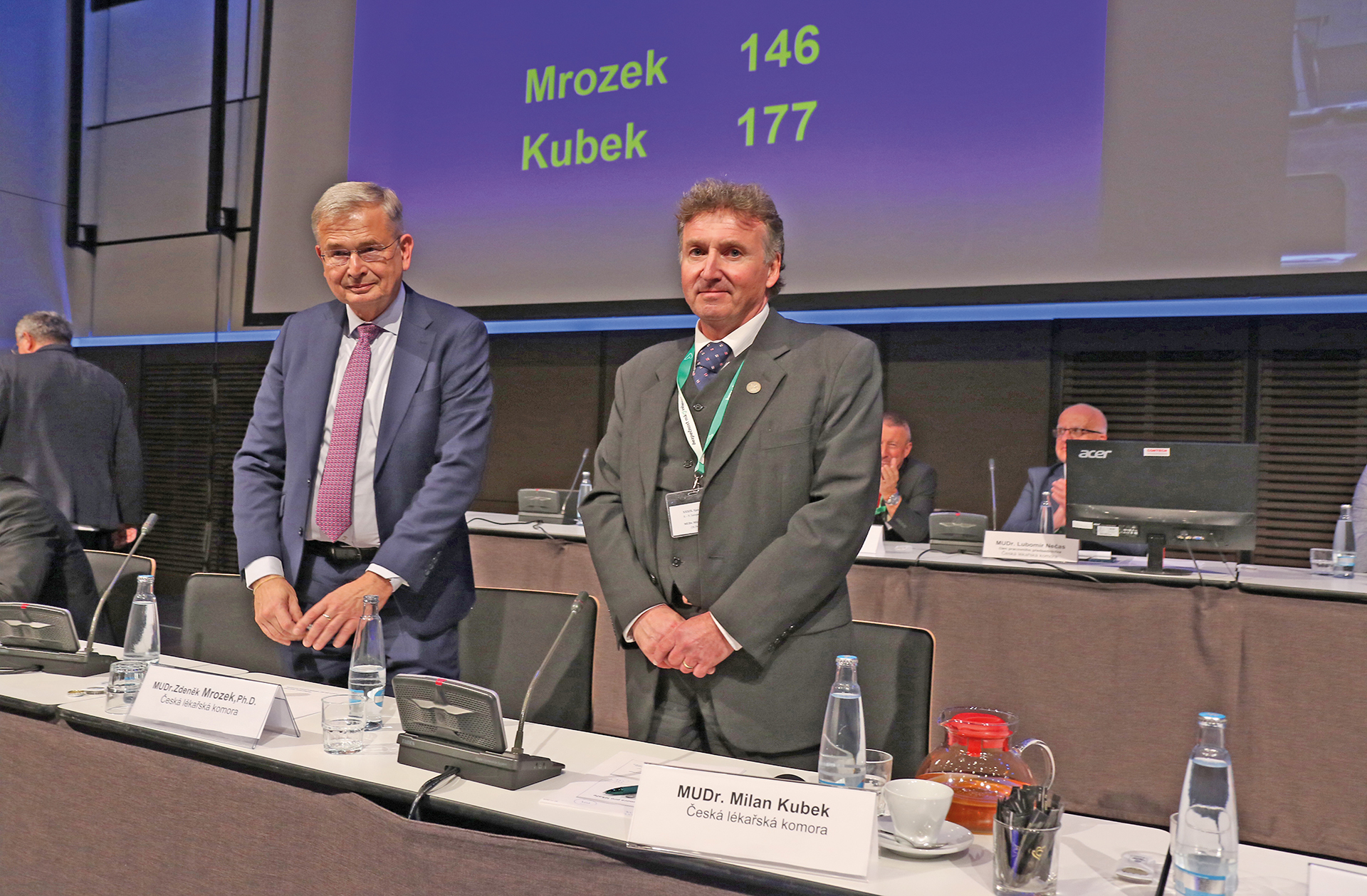 Delegáti sjezdu ČLK dali důvěru současnému prezidentovi. Viceprezident rezignoval