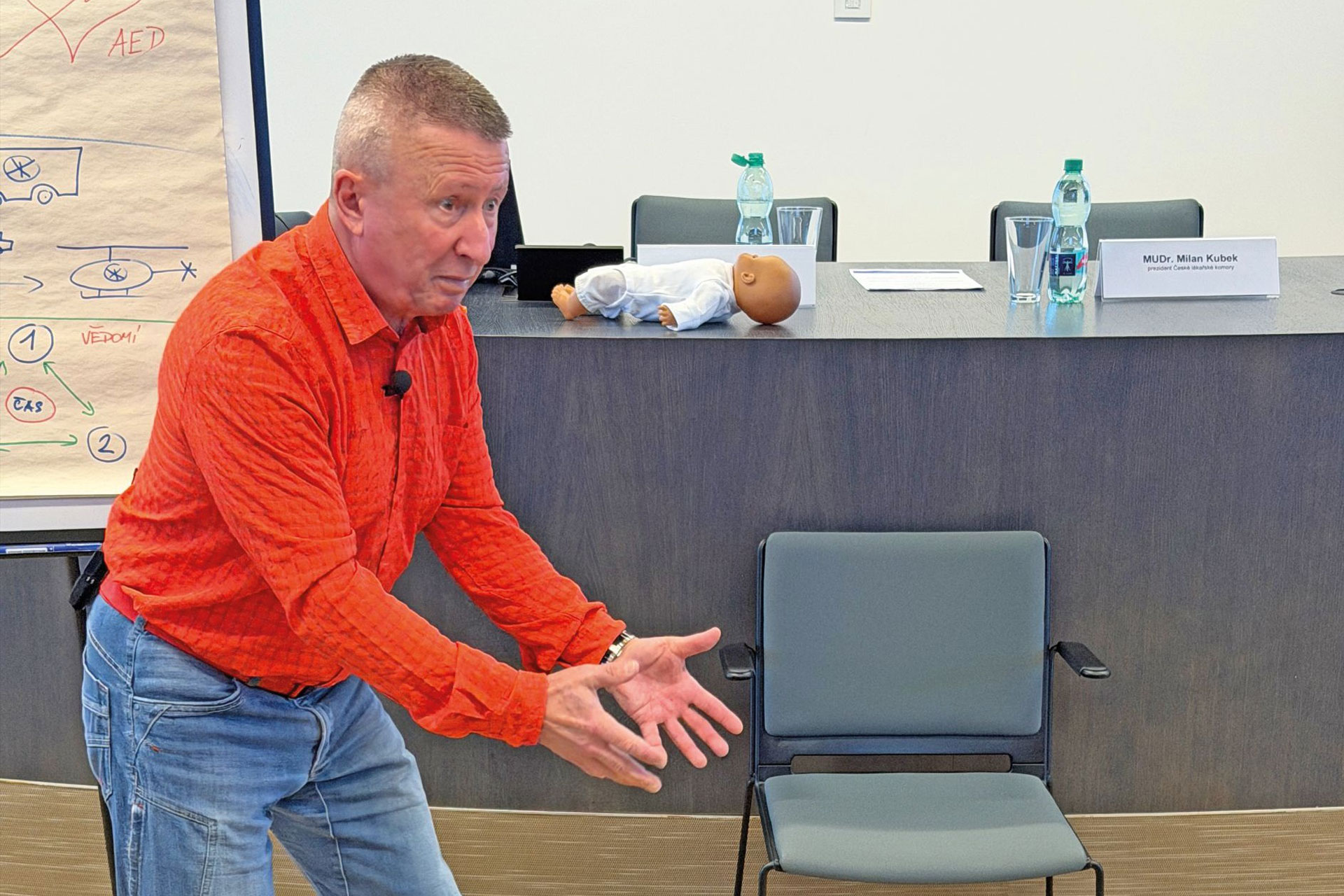 První pomoc vyžaduje především odvahu