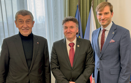 Prezident ČLK jednal s premiérem Babišem