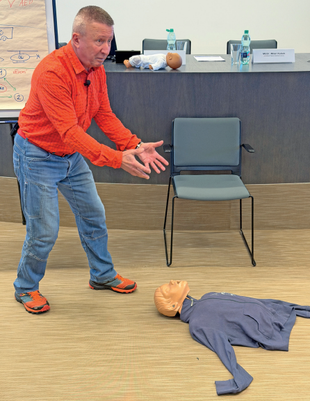 První pomoc vyžaduje především odvahu